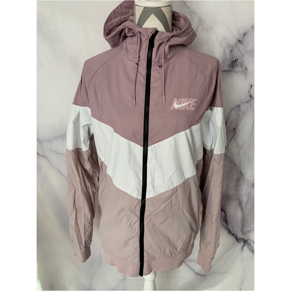 Nike Track field blush pink zipup jacket Sz L